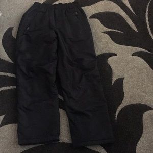Ladies black snow pants size s